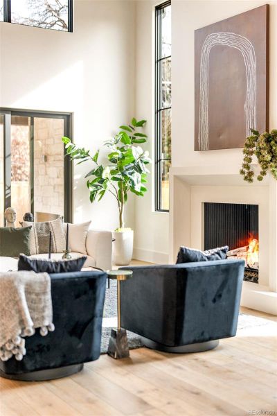 Furnished interior view inside a new home in , Denver (Image 28).