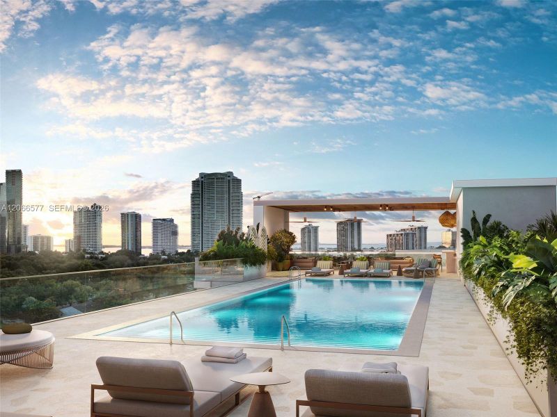 Condo located in Miami, FL showcasing its design and architecture (Image 17).