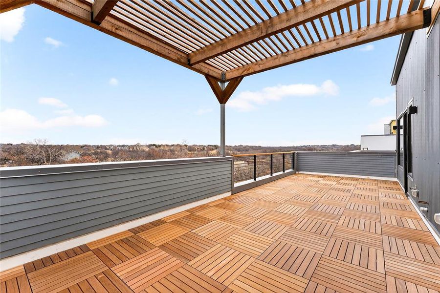 Exterior details and patio area of a home in , Carrollton (Image 4).
