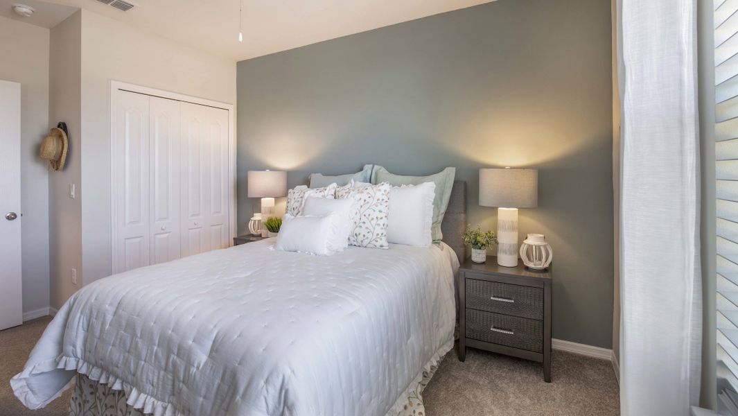 Representative furnished interior of a home built from the Victoria by Maronda Homes in Malabar Springs, Palm Bay (Image 13).