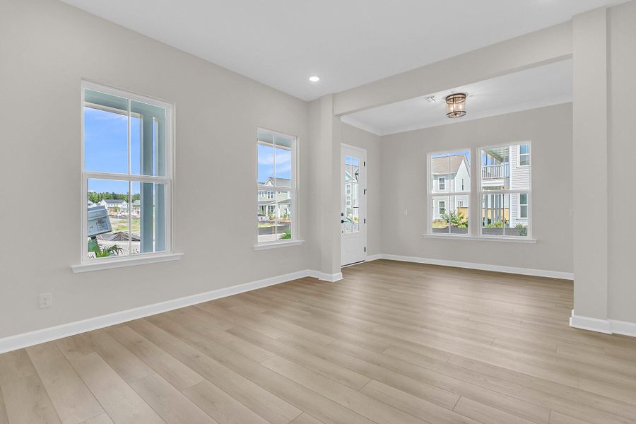 Spacious, unfurnished interior of a new home in Midtown at Nexton, Summerville (Image 20).