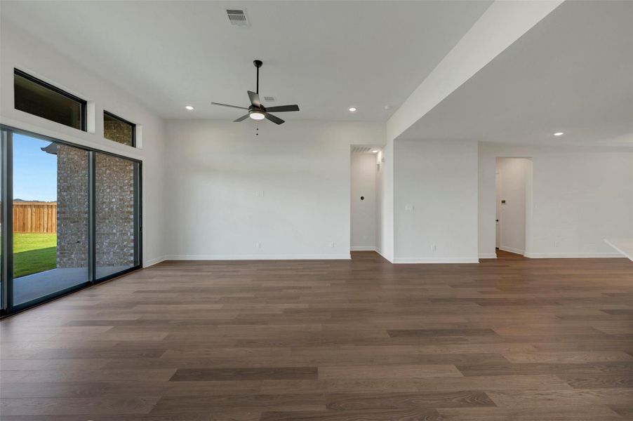 Spacious, unfurnished interior of a new home in Dunham Pointe - Parkview Collection, Cypress (Image 20).