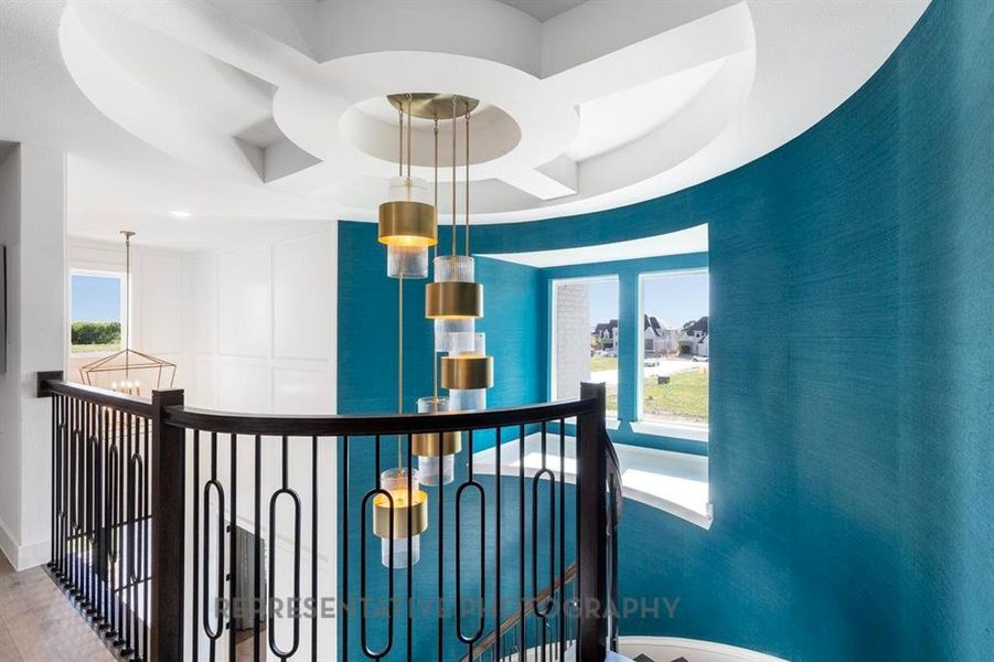 Furnished interior view inside a new home in The Parks at Wilson Creek, Celina (Image 12).