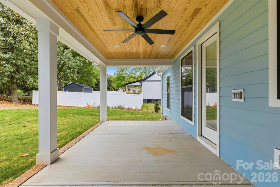 Back Patio