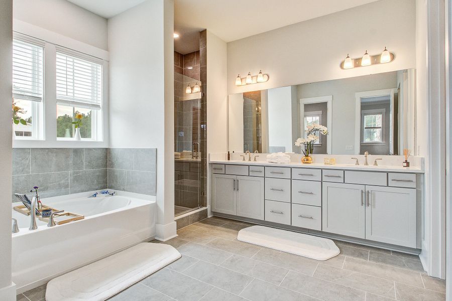 Furnished interior view inside a new home in Pamlico Terrace, Awendaw (Image 14).