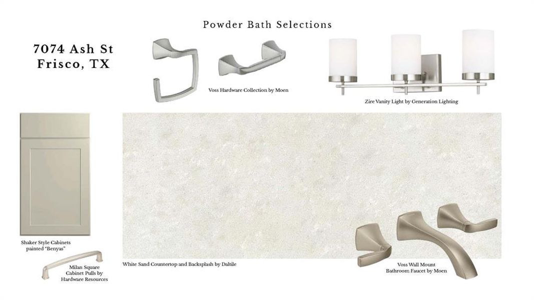 Sample of building materials used in homes in , Frisco (Image 6).