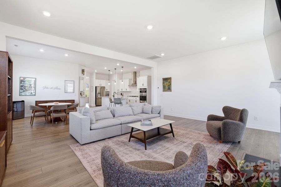 Furnished interior view inside a new home in Estates at Sugar Creek, Indian Land (Image 12).