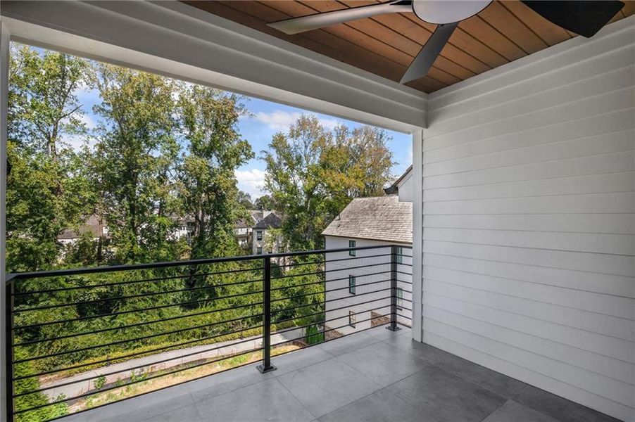 Exterior details and patio area of a home in , Alpharetta (Image 1).