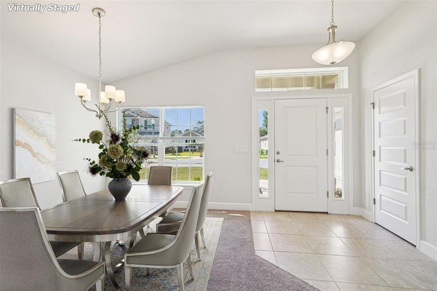 Furnished interior view inside a new home in , Ocala (Image 14).