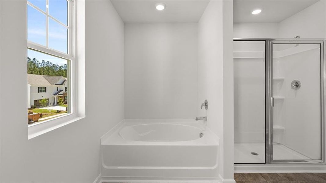 Close-up of interior finishes inside a home in Lost Creek, Dallas (Image 9).