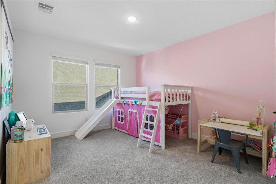 Furnished interior view inside a new home in Monterra, Fate (Image 12).