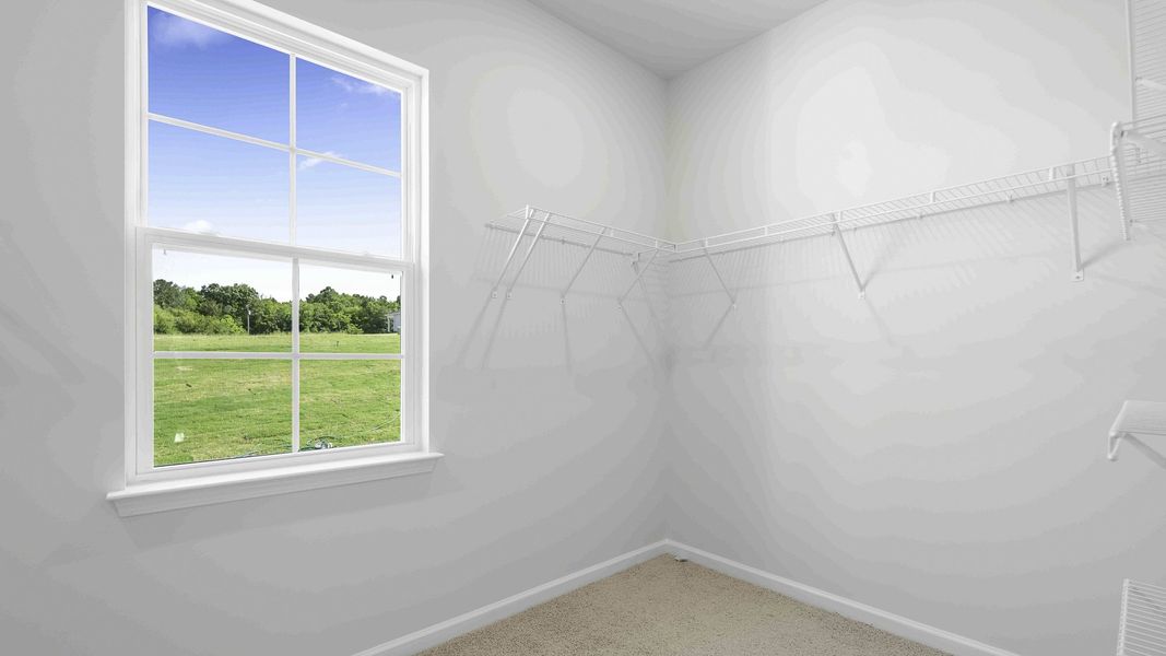 Representative unfurnished interior of a home built from the Mills by D.R. Horton in Waverly Place, Linwood (Image 16). Representative unfurnished interior of a home built from the Mills by D.R. Horton in Waverly Place, Linwood (Image 16).