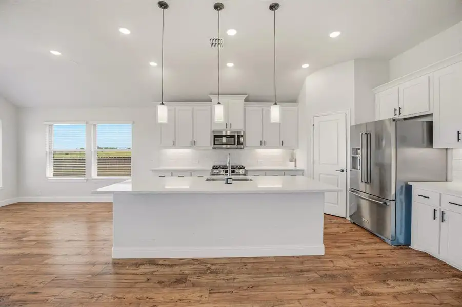 Furnished interior view inside a new home in , Godley (Image 4).