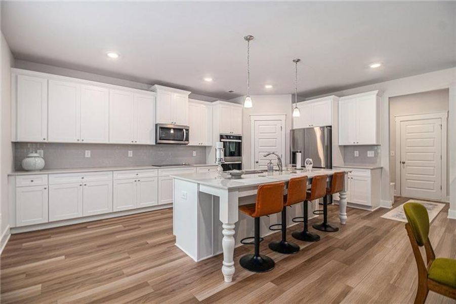 Furnished interior view inside a new home in , Moreland (Image 17).