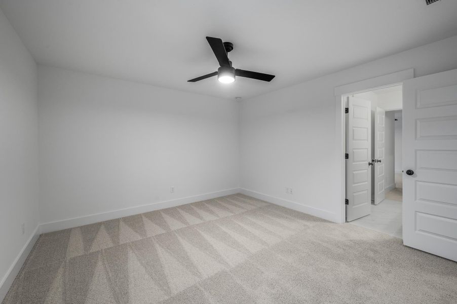 Spacious, unfurnished interior of a new home in Huckleberry Estates, Conway (Image 27). Spacious, unfurnished interior of a new home in Huckleberry Estates, Conway (Image 27).