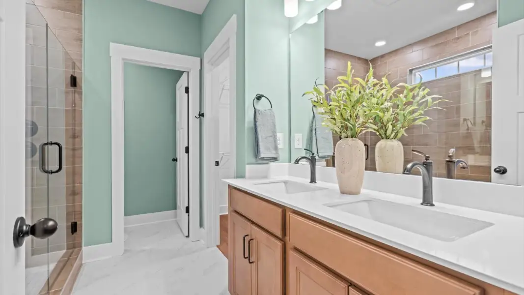 Furnished interior view inside a new home in Fox Hollow, Spartanburg (Image 17).