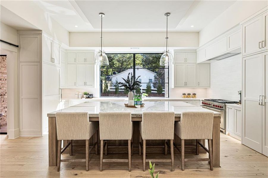 Furnished interior view inside a new home in , Alpharetta (Image 21).