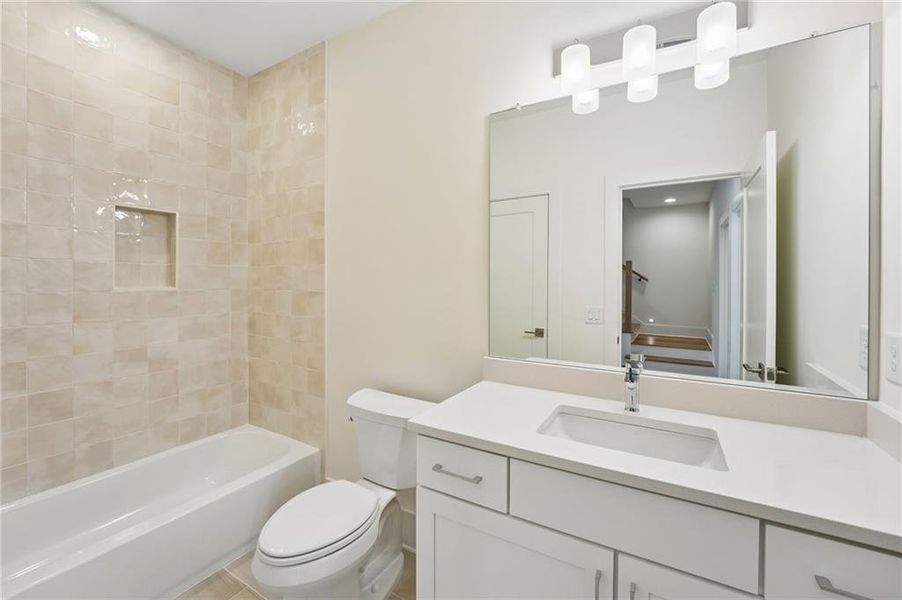 Furnished interior view inside a new home in , Decatur (Image 11).