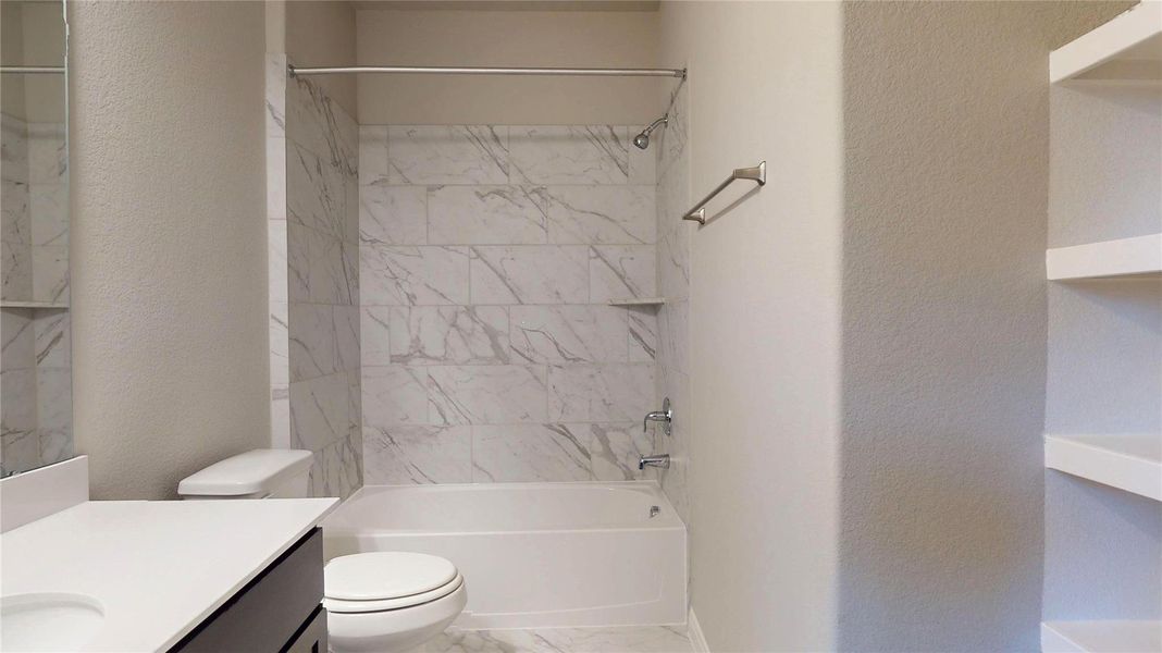 Furnished interior view inside a new home in , Willis (Image 3).