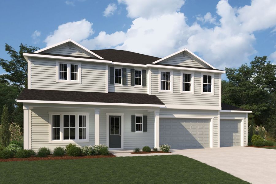 Representative exterior photo of a completed home built from the Ruby by Mattamy Homes in RiverTown, St. Johns, FL (Image 4).