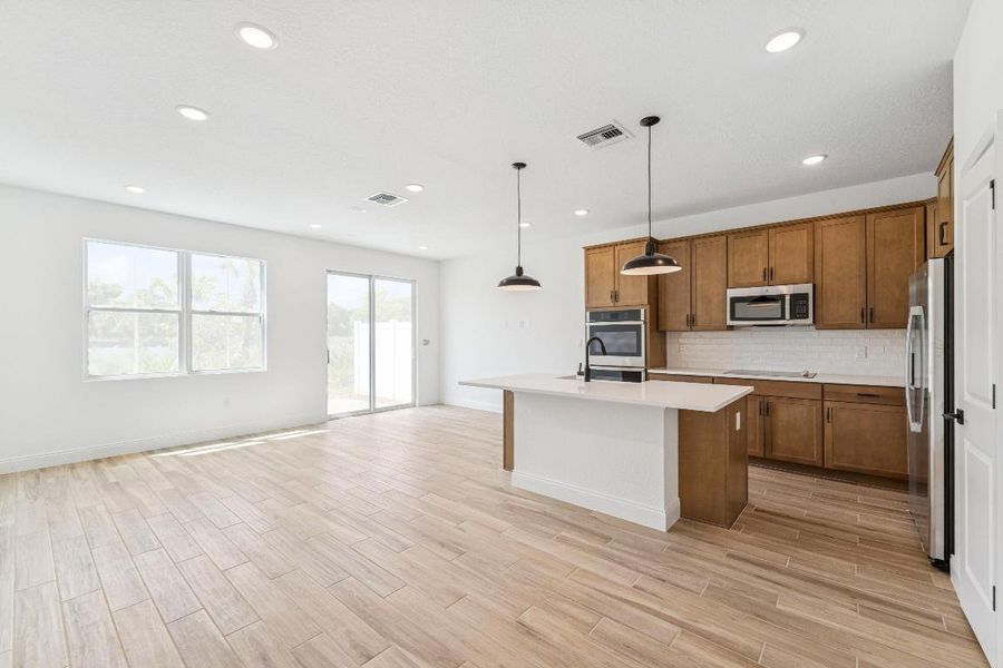 Dining Area, Great Room & Kitchen