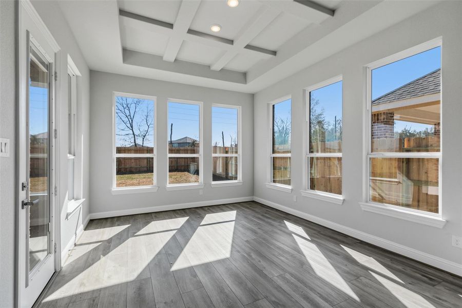 Spacious, unfurnished interior of a new home in Sundance Cove, Crosby (Image 30).