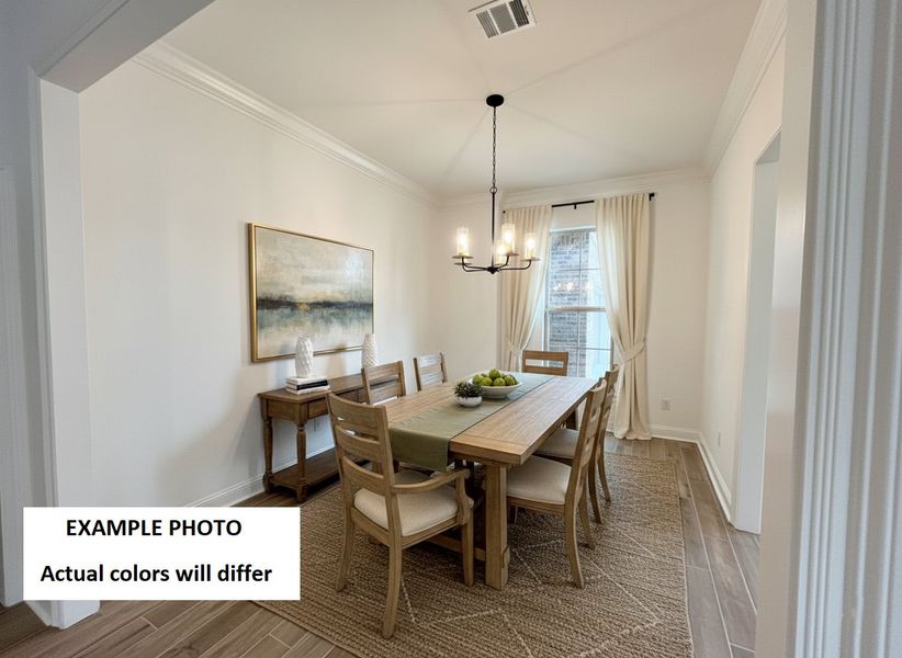 Furnished interior view inside a new home in Natureview, Freeport (Image 3). Furnished interior view inside a new home in Natureview, Freeport (Image 3).