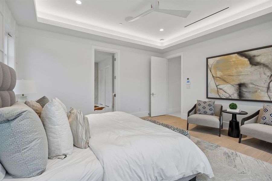 Furnished interior view inside a new home in , Westlake (Image 11).