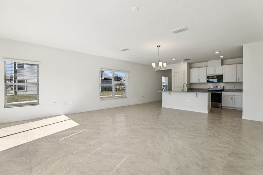 Spacious, unfurnished interior of a new home in Reserve at Forest Lake Townhomes, Lake Wales (Image 11). Spacious, unfurnished interior of a new home in Reserve at Forest Lake Townhomes, Lake Wales (Image 11).