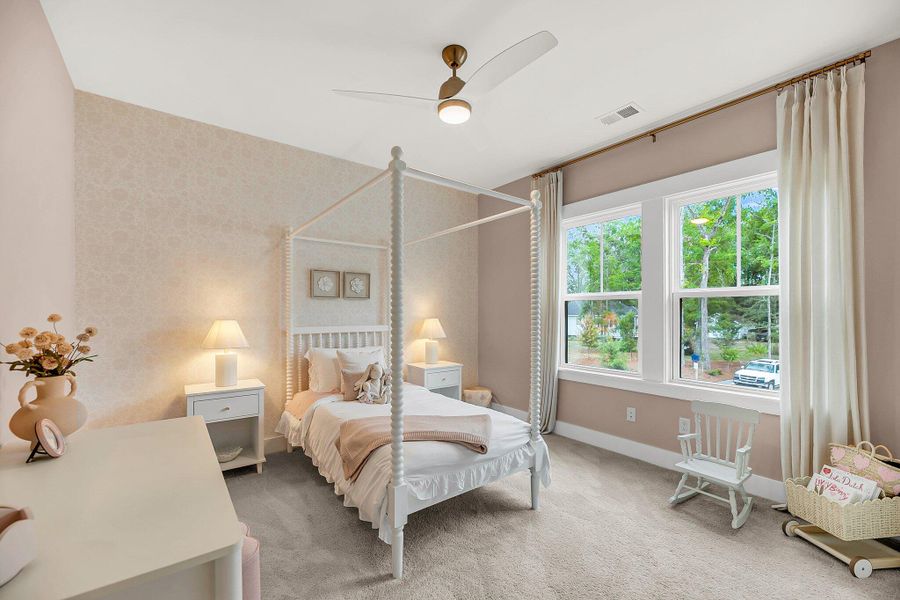 Furnished interior view inside a new home in Indigo Place, North Charleston (Image 45). Furnished interior view inside a new home in Indigo Place, North Charleston (Image 45).
