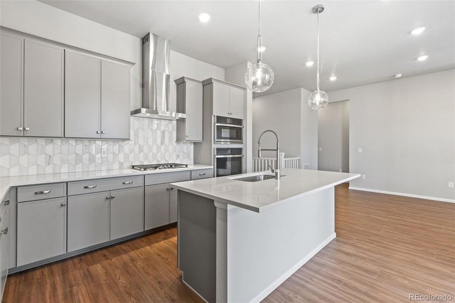 Furnished interior view inside a new home in , Golden (Image 9).