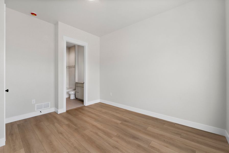 Representative unfurnished interior of a home built from the The Duxbury by Landmark Homes in Vernazza, Windsor (Image 19).