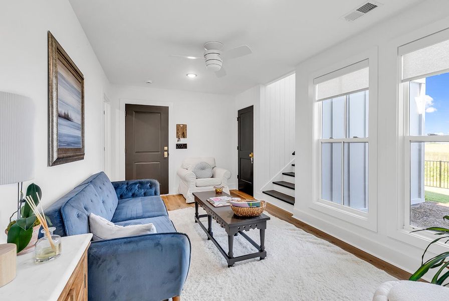 Furnished interior view inside a new home in , Georgetown (Image 4). Furnished interior view inside a new home in , Georgetown (Image 4).