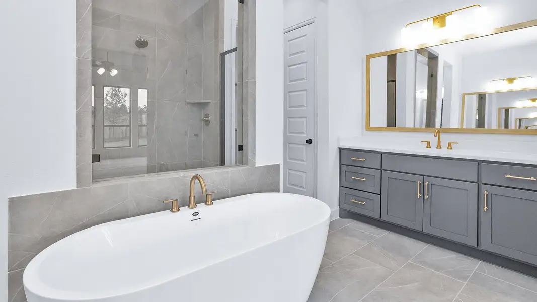 Furnished interior view inside a new home in Kresston, Montgomery (Image 15).