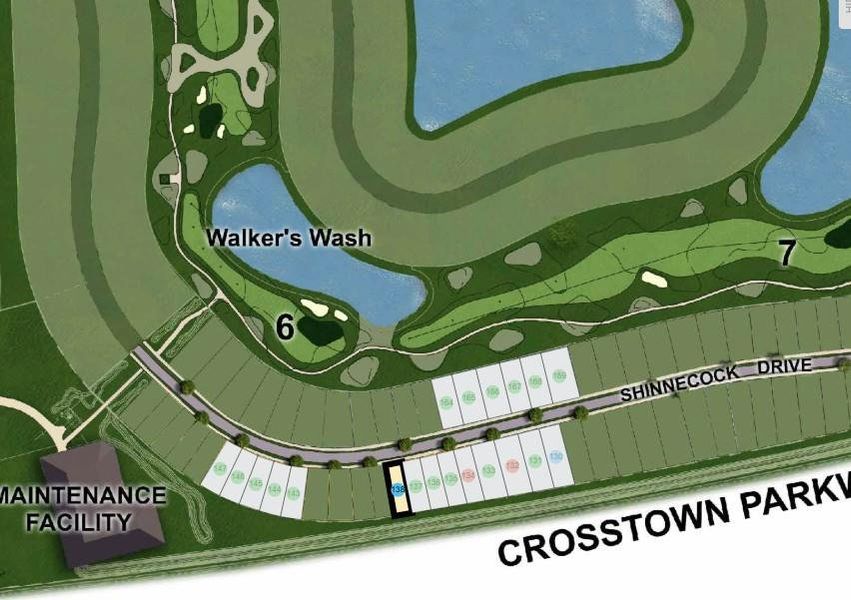 Astor Creek Golf and Country Club ~ Site Map