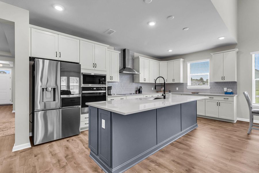 Furnished interior view inside a new home in The Groves of Berkeley, Moncks Corner (Image 9).