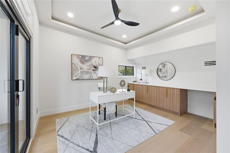 Furnished interior view inside a new home in , Brookhaven (Image 36).