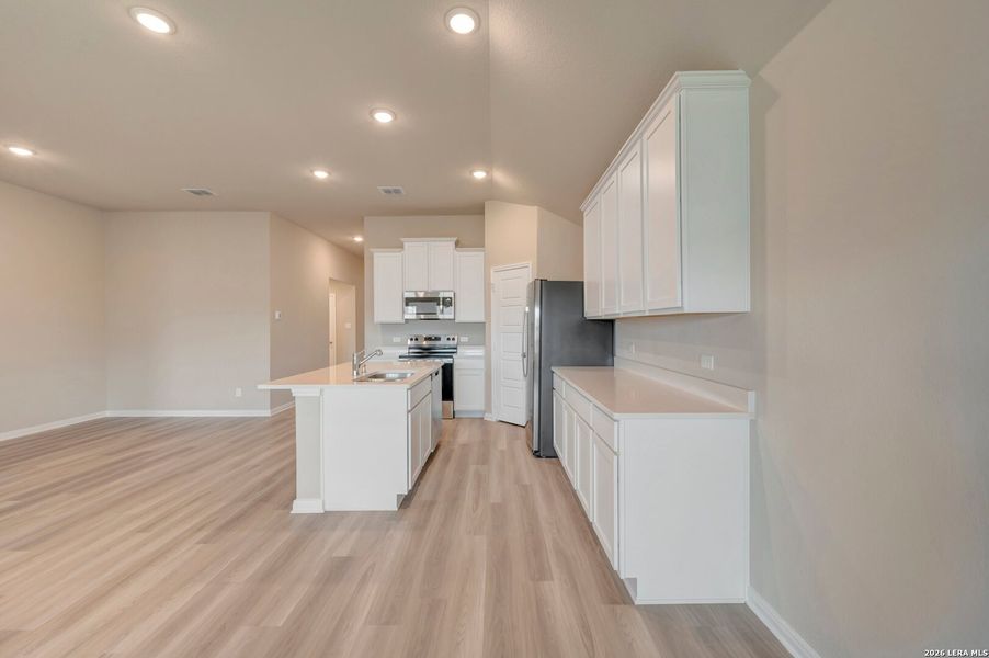 Furnished interior view inside a new home in Greenspoint Heights, Seguin (Image 7).