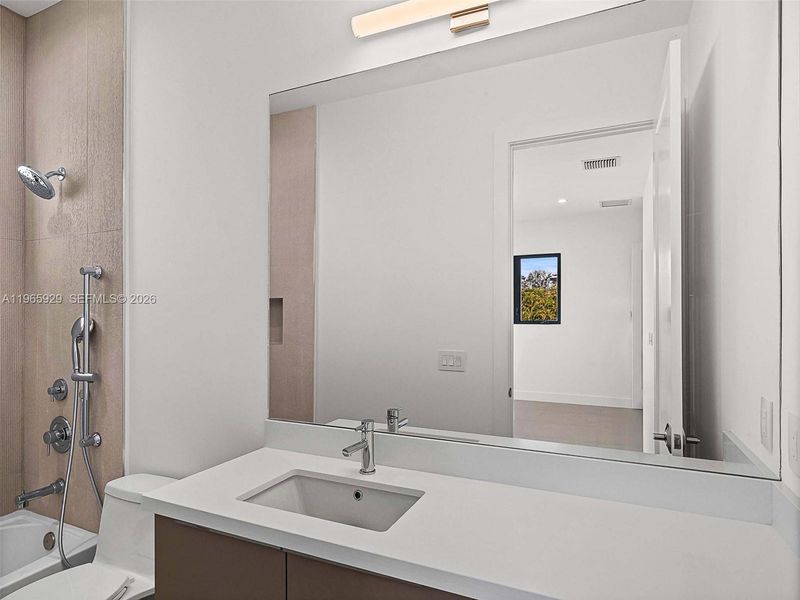 Furnished interior view inside a new home in , Hollywood (Image 13).