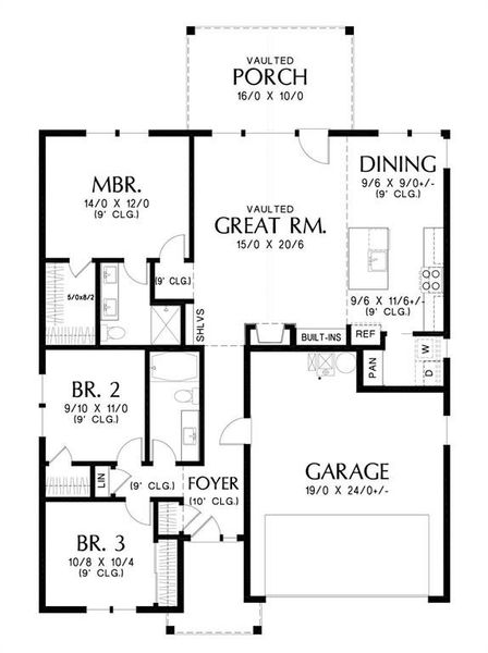 2D floor plan layout of this home in , Whitney, TX (Image 5). 2D floor plan layout of this home in , Whitney, TX (Image 5).