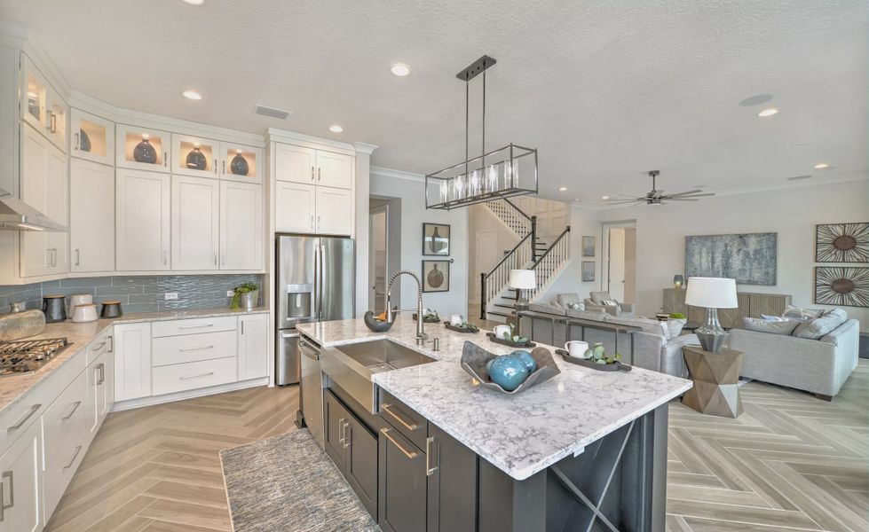 Furnished interior view inside a new home in Middlebourne, St. Johns (Image 15).