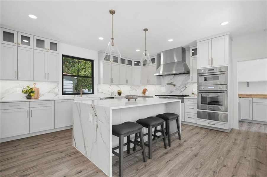 Furnished interior view inside a new home in , Roswell (Image 17).
