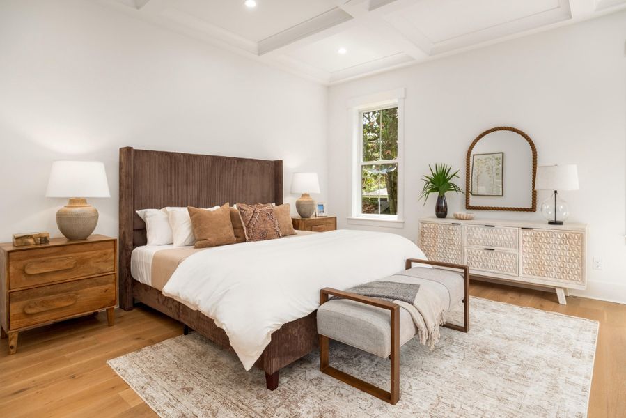 Furnished interior view inside a new home in , Mount Pleasant (Image 63).