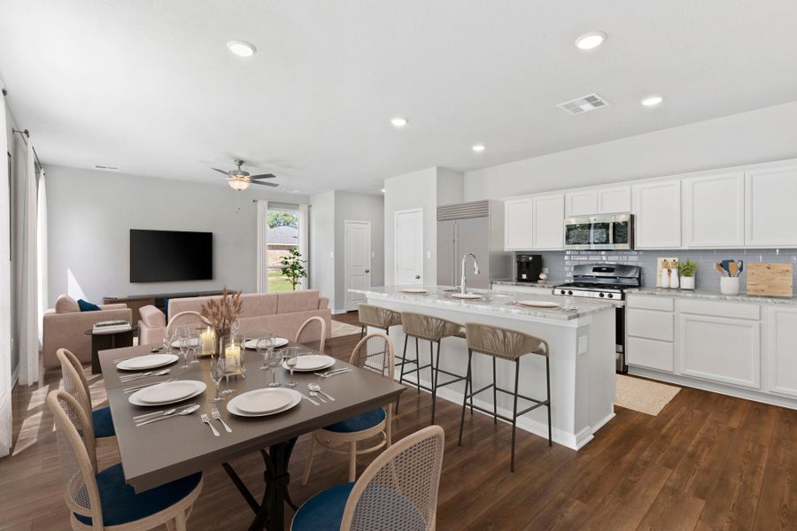 Representative furnished interior of a home built from the The 2029 by Stylecraft Builders in Hilltop Heights, Waco (Image 9).