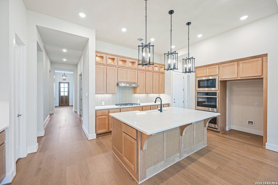 Furnished interior view inside a new home in Mont Blanc, Schertz (Image 6).