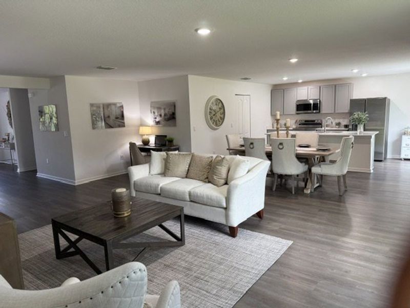 Representative furnished interior of a home built from the Orchid by Maronda Homes in Labelle, Labelle (Image 5).