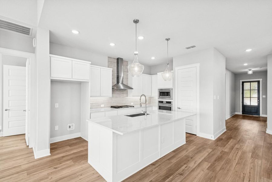 Furnished interior view inside a new home in ARTAVIA 50' Homesites, Conroe (Image 4).