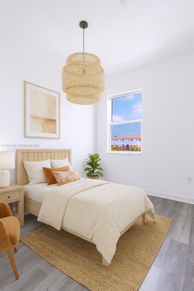 Furnished interior view inside a new home in , Miami (Image 5). Furnished interior view inside a new home in , Miami (Image 5).