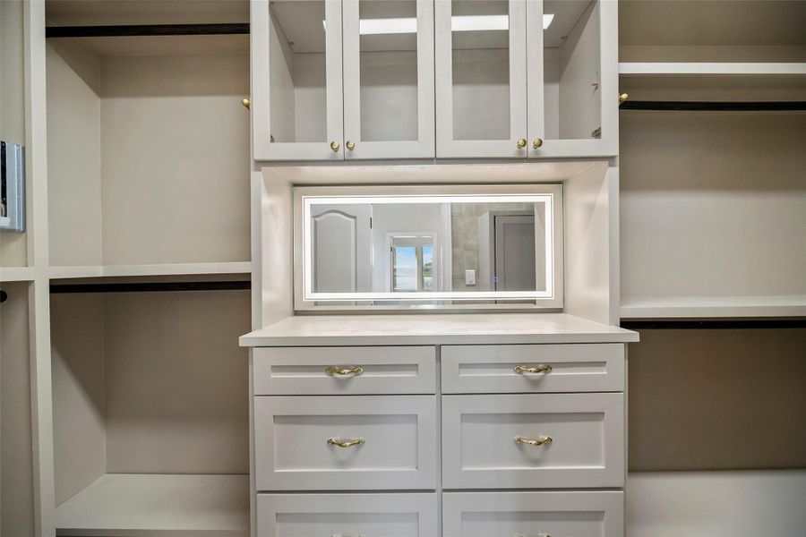 Custom Closet System In Primary Closet Custom Closet System In Primary Closet