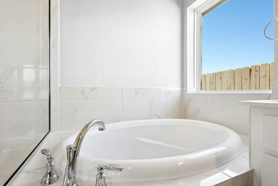 Close-up of interior finishes inside a home in The Colony, Bastrop (Image 18).